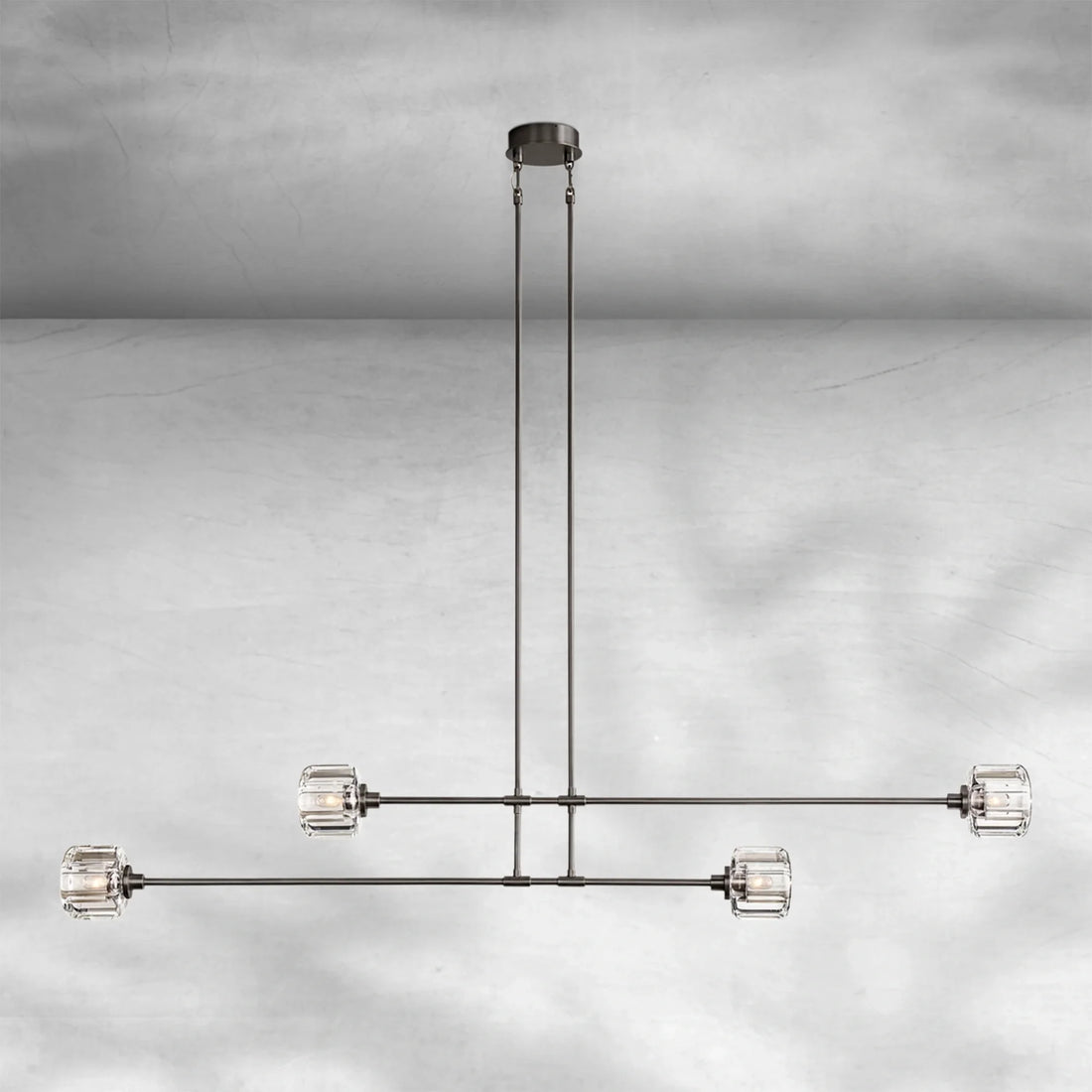 Demaket Mobile Linear Chandelier 54" 72" - Camilalamps - CA-Demaket-MLC7201
