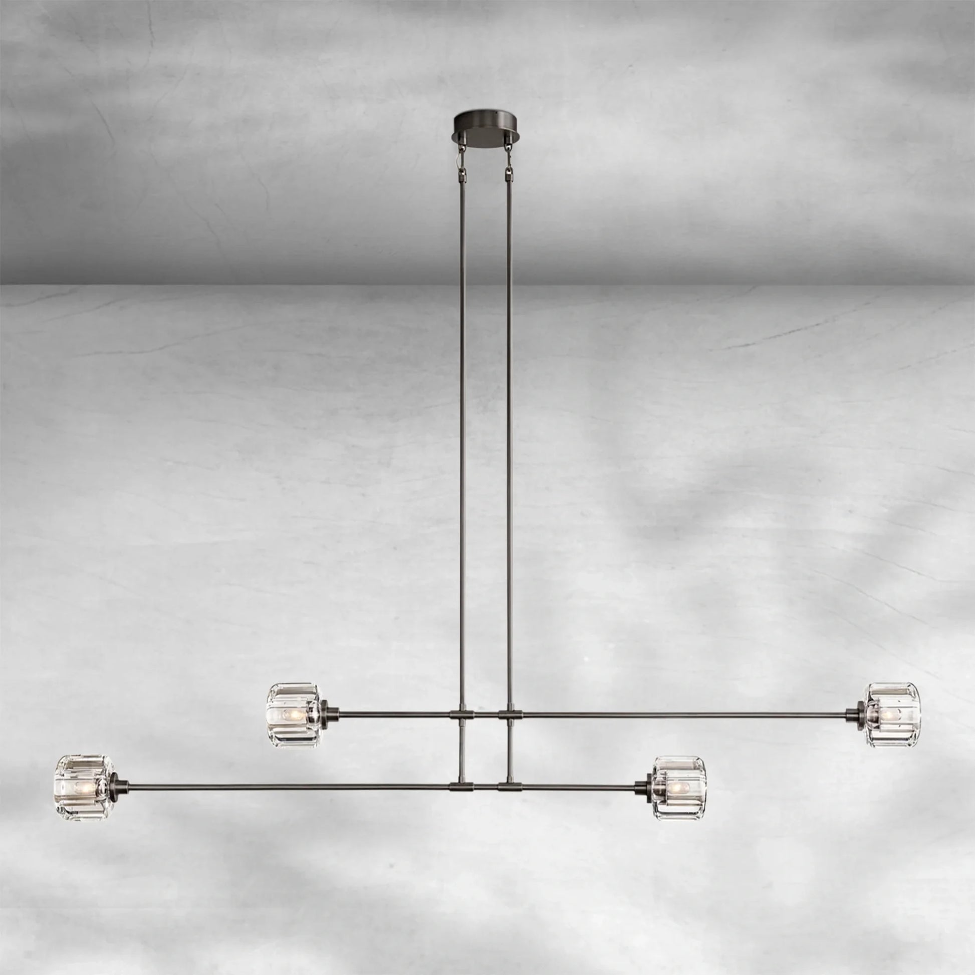 Demaket Mobile Linear Chandelier 54" 72" - Camilalamps - CA-Demaket-MLC7202