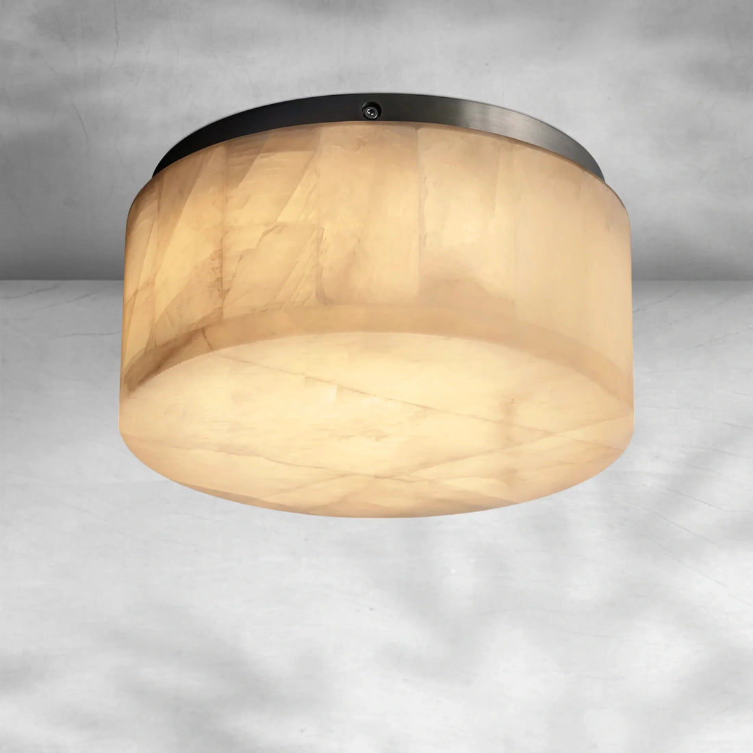 Rivaga Calcite Round Flushmount 6"10"14" - Camilalamps - CA-DE2023-C0700