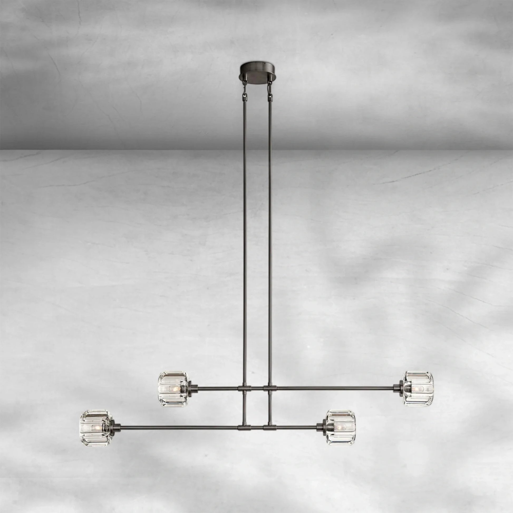 Demaket Mobile Linear Chandelier 54" 72" - Camilalamps - CA-Demaket-MLC5402