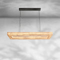 Rivaga Rectangular Calcite Chandelier 54
