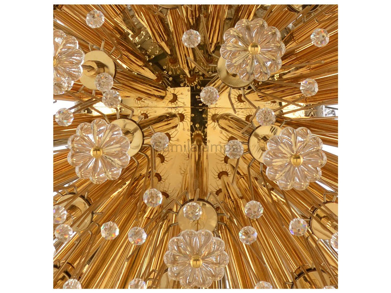 Dandelion Crystal Island Modern Pendant Light - Camilalamps - CAM1681