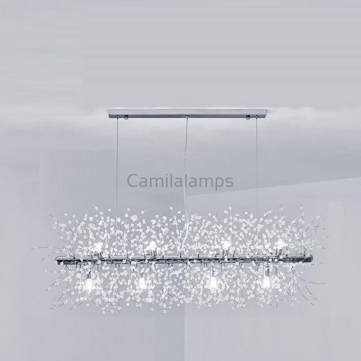 Dandelion Dining Room Chandelier - Camilalamps - Ca-1BU2024-1C1824