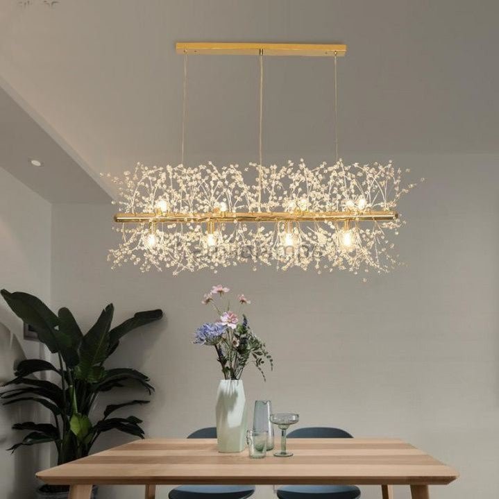 Dandelion Dining Room Chandelier - Camilalamps - Ca-1BU2024-1C1822