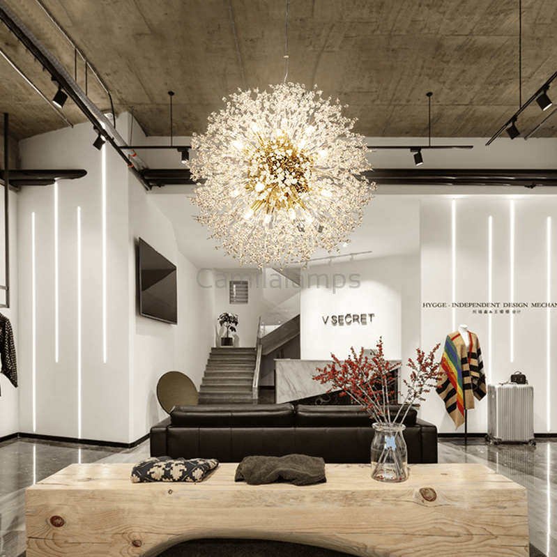 Dandelion Modern Crystal Pendant Light - Camilalamps - ILM0617