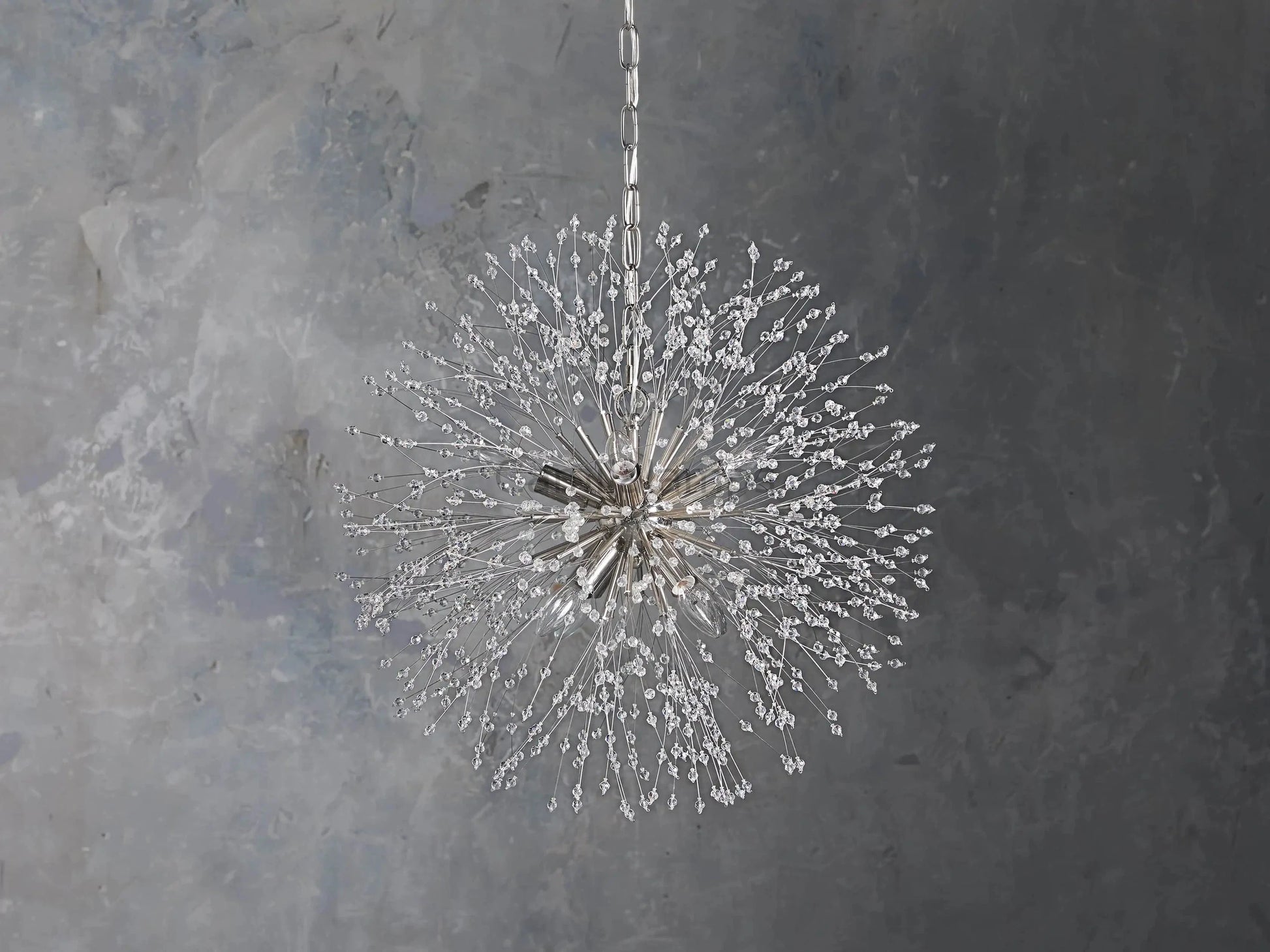 Dandelion Round Chandelier 22''30''43'' - Camilalamps - Ca-12036H137