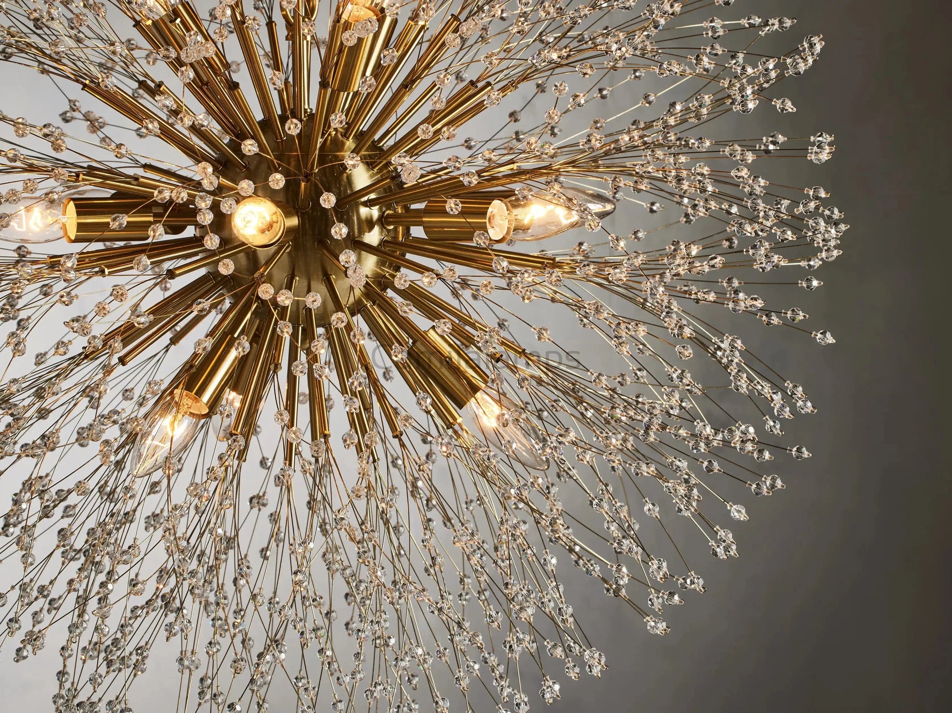 Dandelion Round Chandelier 22''30''43'' - Camilalamps - Ca-12036H346