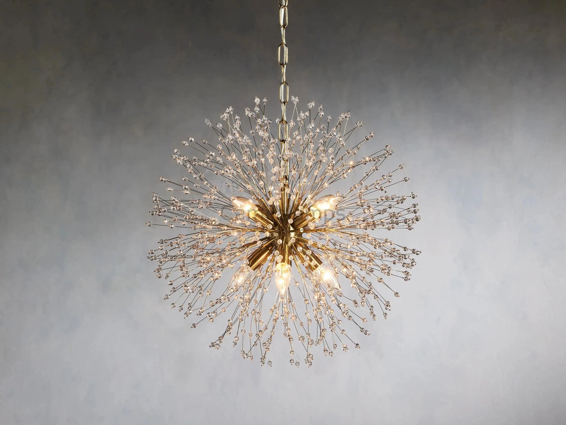 Dandelion Round Chandelier 22''30''43'' - Camilalamps - Ca-12036H345