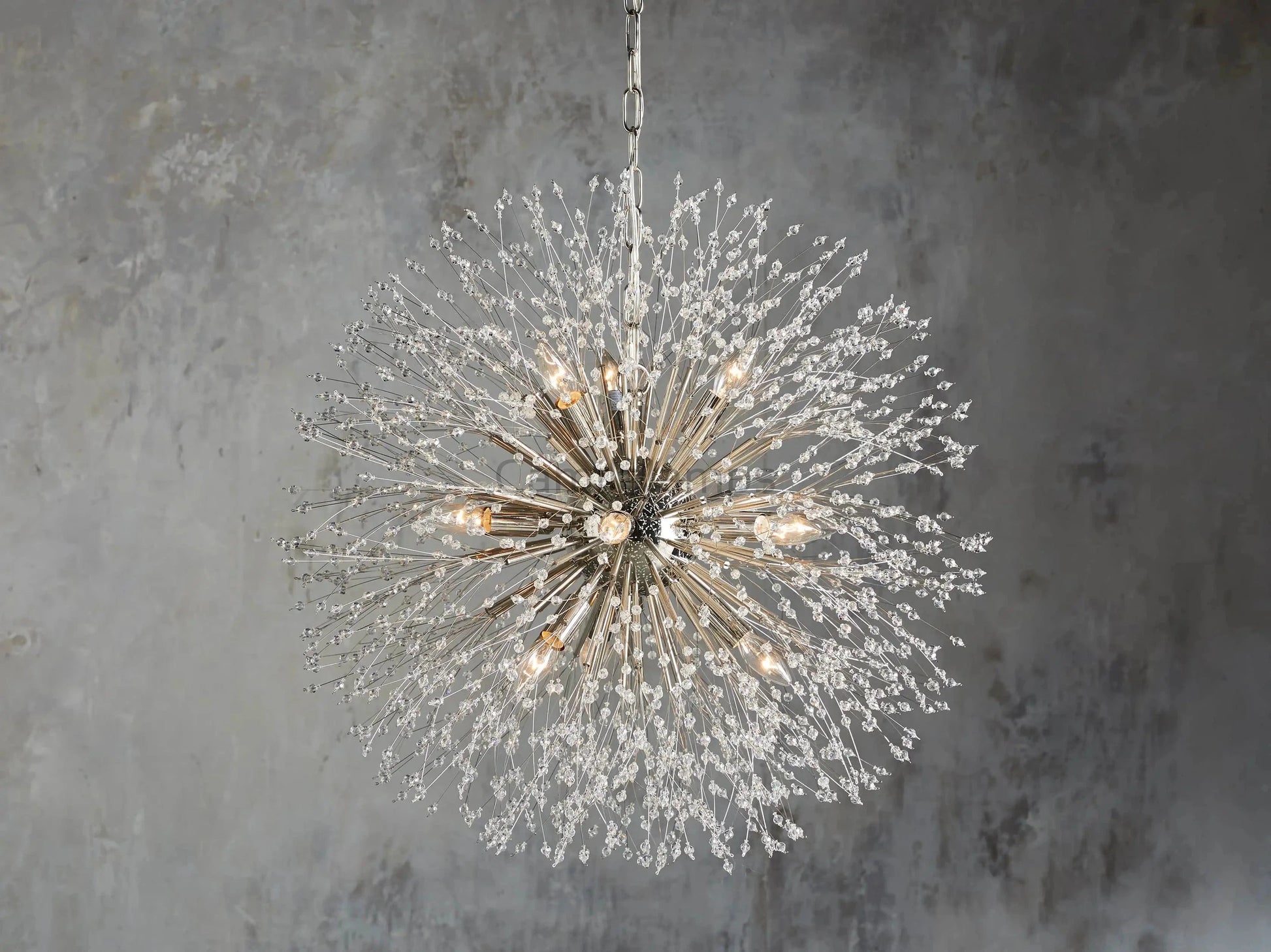 Dandelion Round Chandelier 22''30''43'' - Camilalamps - Ca-12036H144