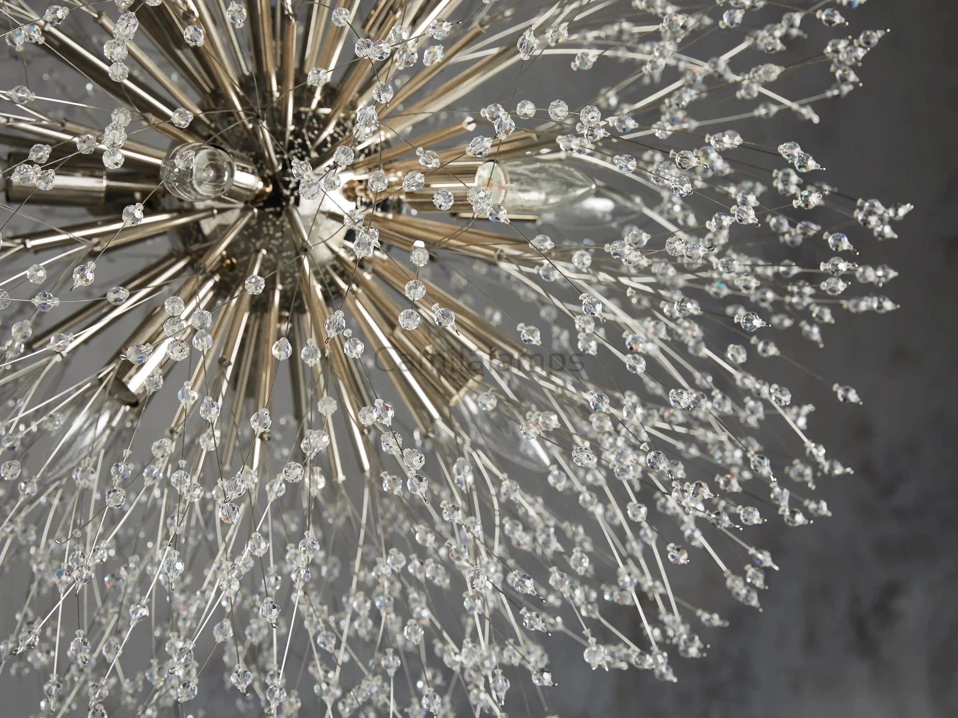 Dandelion Round Chandelier 22''30''43'' - Camilalamps - Ca-12036H144