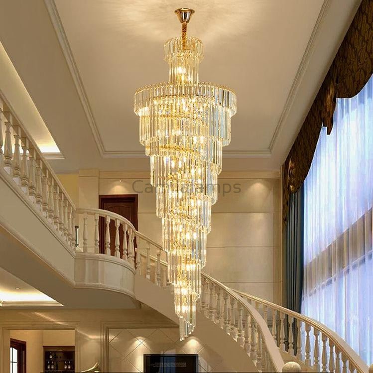Danilo Multiple Tier Crystal Chandelier - Camilalamps - CA - A - 553