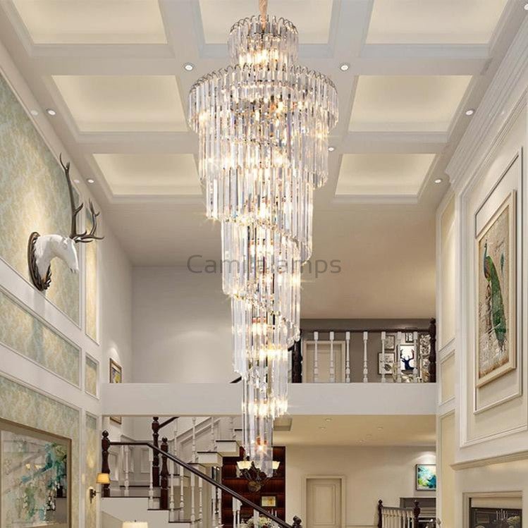 Danilo Multiple Tier Crystal Chandelier - Camilalamps - CA - A - 553