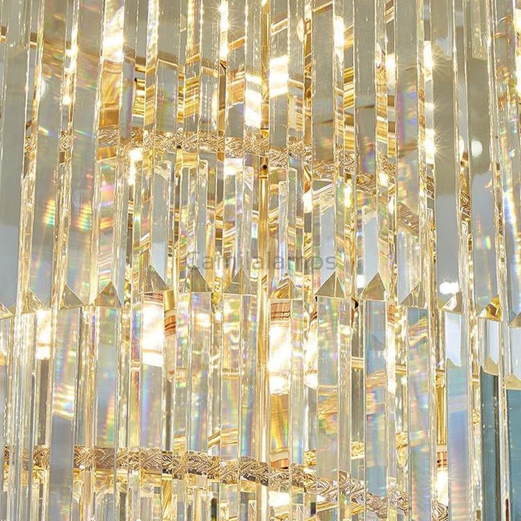 Danilo Multiple Tier Crystal Chandelier - Camilalamps - Ca-1a-1553