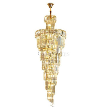 Danilo Multiple Tier Crystal Chandelier - Camilalamps - Ca-1a-1553