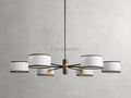 Daphne Round Chandelier 48''60'' - Camilalamps - CA - 10031H103