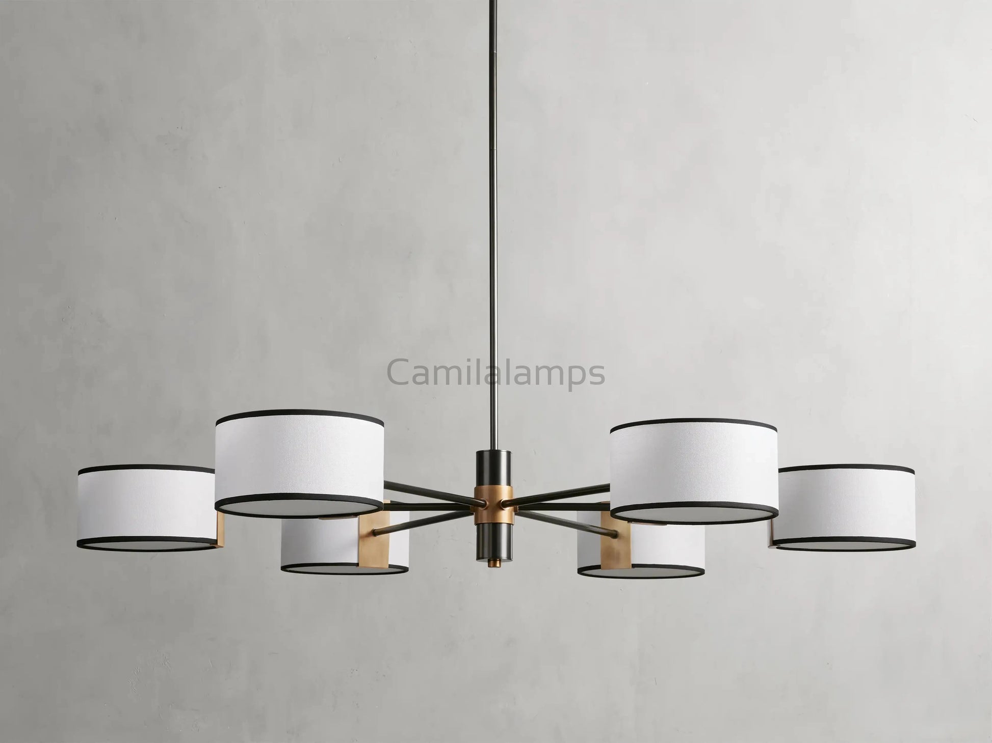 Daphne Round Chandelier 48''60'' - Camilalamps - CA - 10031H103