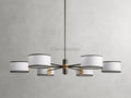 Daphne Round Chandelier 48''60'' - Camilalamps - Ca-110031H103