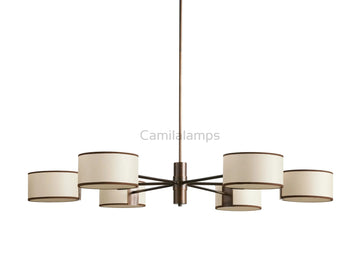 Daphne Round Chandelier 48''60'' - Camilalamps - Ca-110031H103