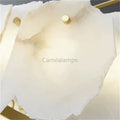 Darcy Alabaster Snowflake Linear Chandelier - Camilalamps - CAM - 2169