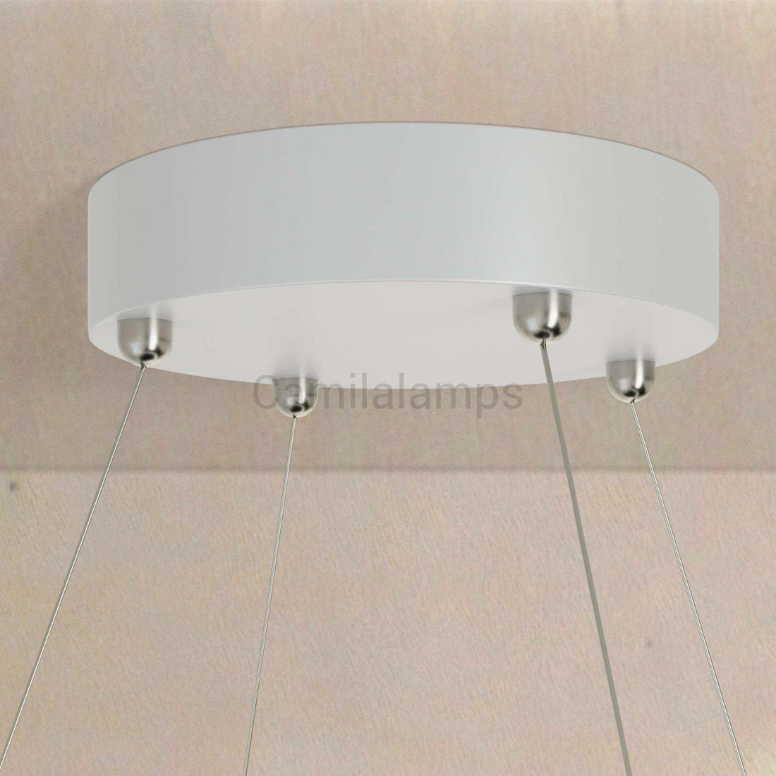 Darla Chandelier Sculpted Leaves 39" - Camilalamps - CA-Darla-Chan