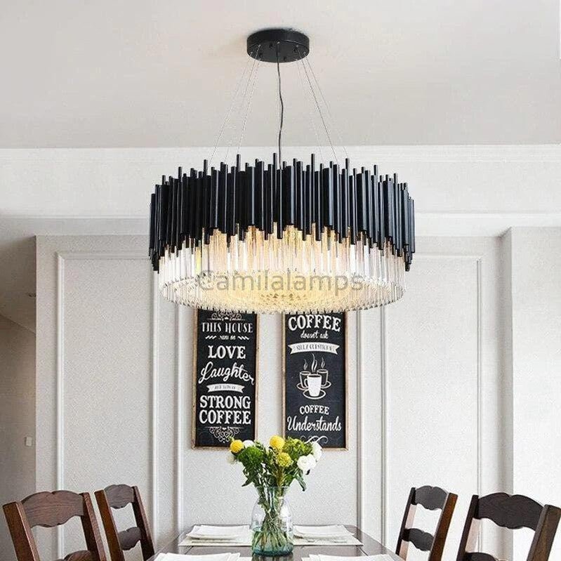 Deborah Modern Crystal Round Chandelier - Camilalamps - ILM0341