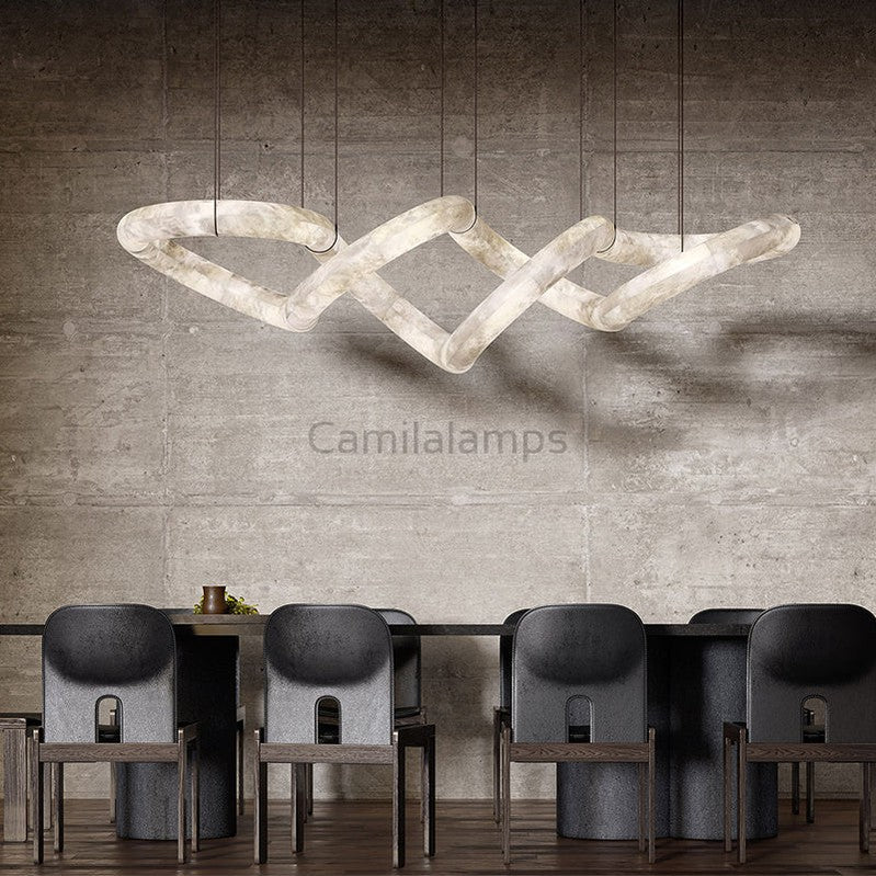 Delilah Designer Alabaster Modern Luxury Inspired Lamp - Camilalamps - CAM - De - 05