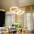 Delilah Modern Inspired Alabaster Chandelier - Camilalamps - CAM1679