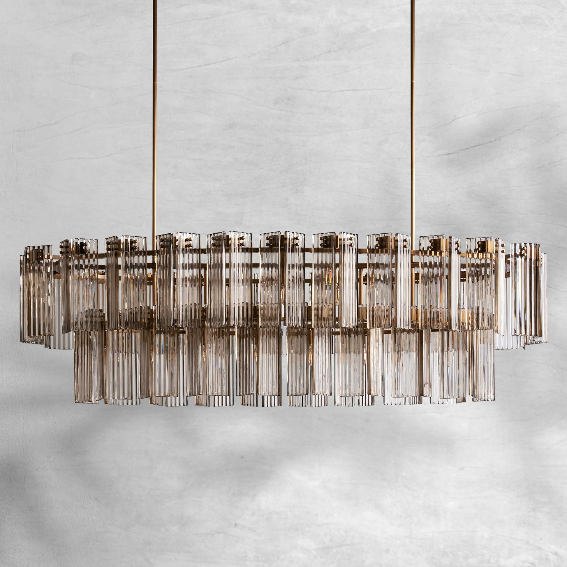 Delsie Oval Chandelier 51''63''72'' - Camilalamps - Ca-1DEL-1108