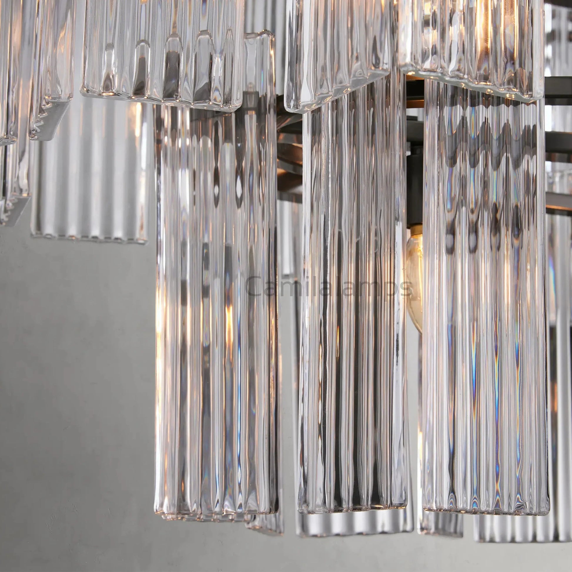 Delsie Oval Chandelier 51''63''72'' - Camilalamps - Ca-1DEL-1108