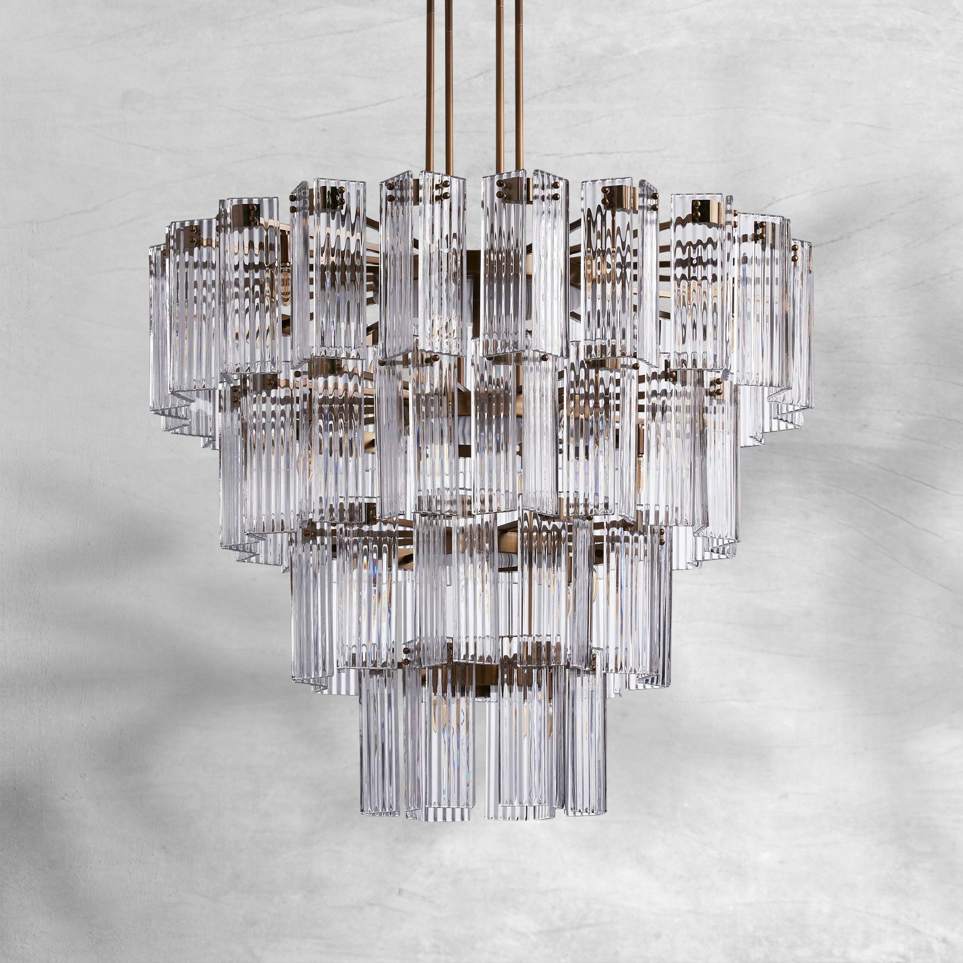 Delsie Round Chandelier 38''48''60'' - Camilalamps - Ca-1DELSIE-1100