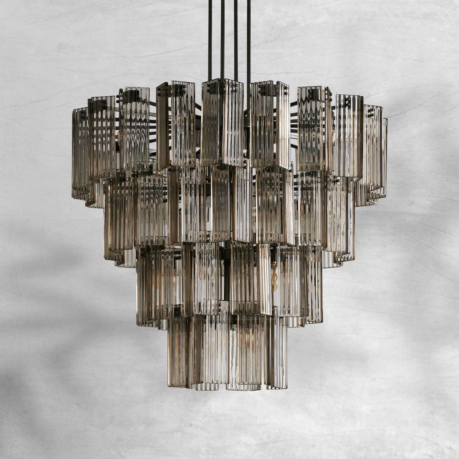 Delsie Round Chandelier 38''48''60'' - Camilalamps - Ca-1DELSIE-1100