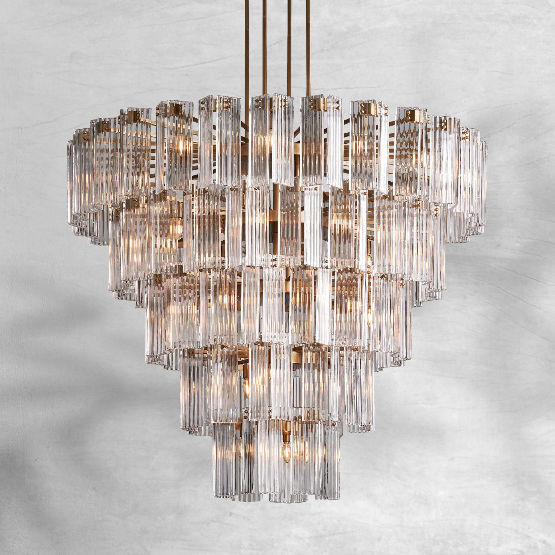 Delsie Round Chandelier 38''48''60'' - Camilalamps - Ca-1DELSIE-1101