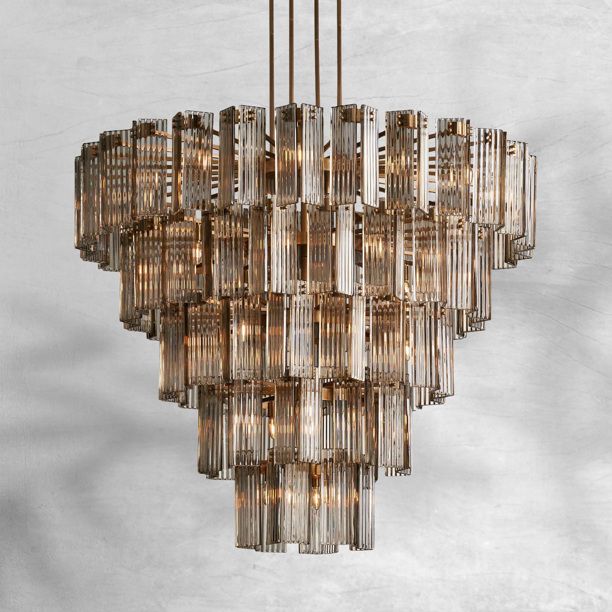 Delsie Round Chandelier 38''48''60'' - Camilalamps - Ca-1DELSIE-1103