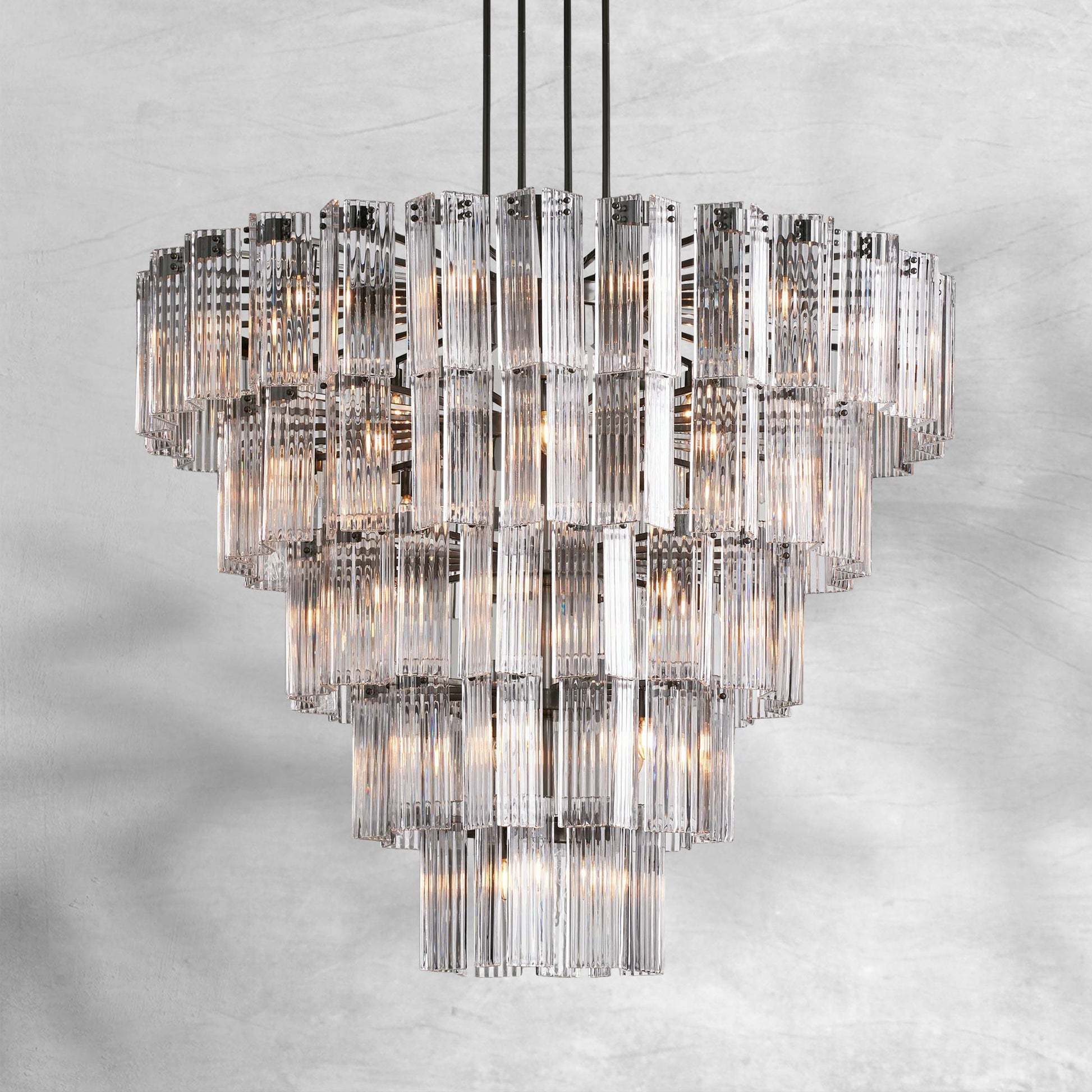 Delsie Round Chandelier 38''48''60'' - Camilalamps - Ca-1DELSIE-1105