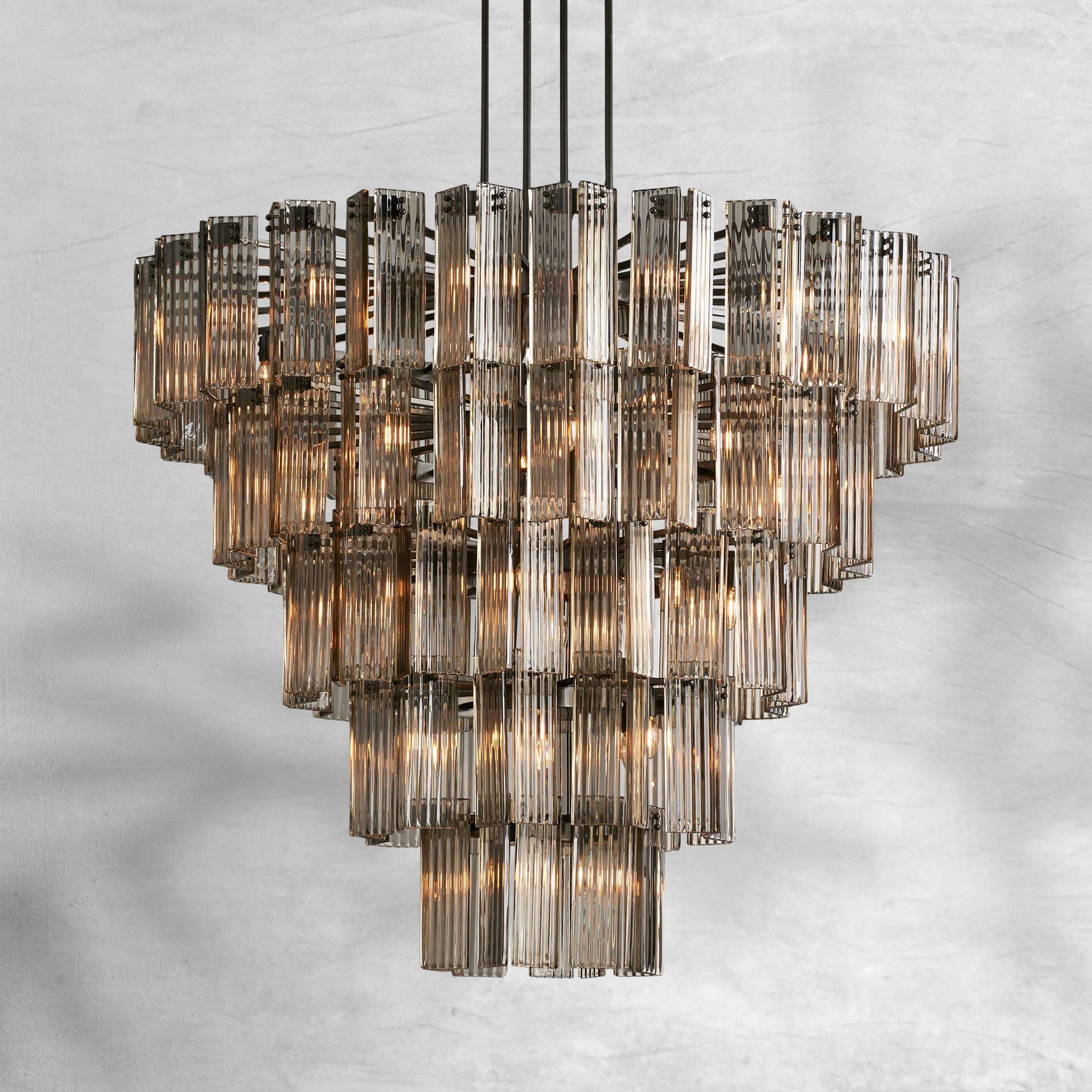 Delsie Round Chandelier 38''48''60'' - Camilalamps - Ca-1DELSIE-1105