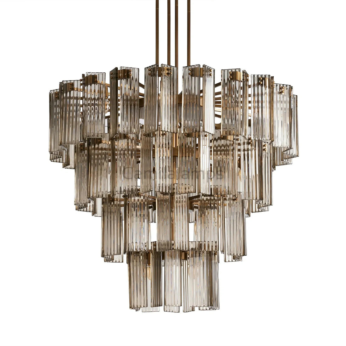 Delsie Round Chandelier 38''48''60'' - Camilalamps - Ca-110031H92KT