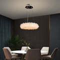 Derek Modern Rock Crystal Cluster Halo Chandelier - Camilalamps - CA - 0091