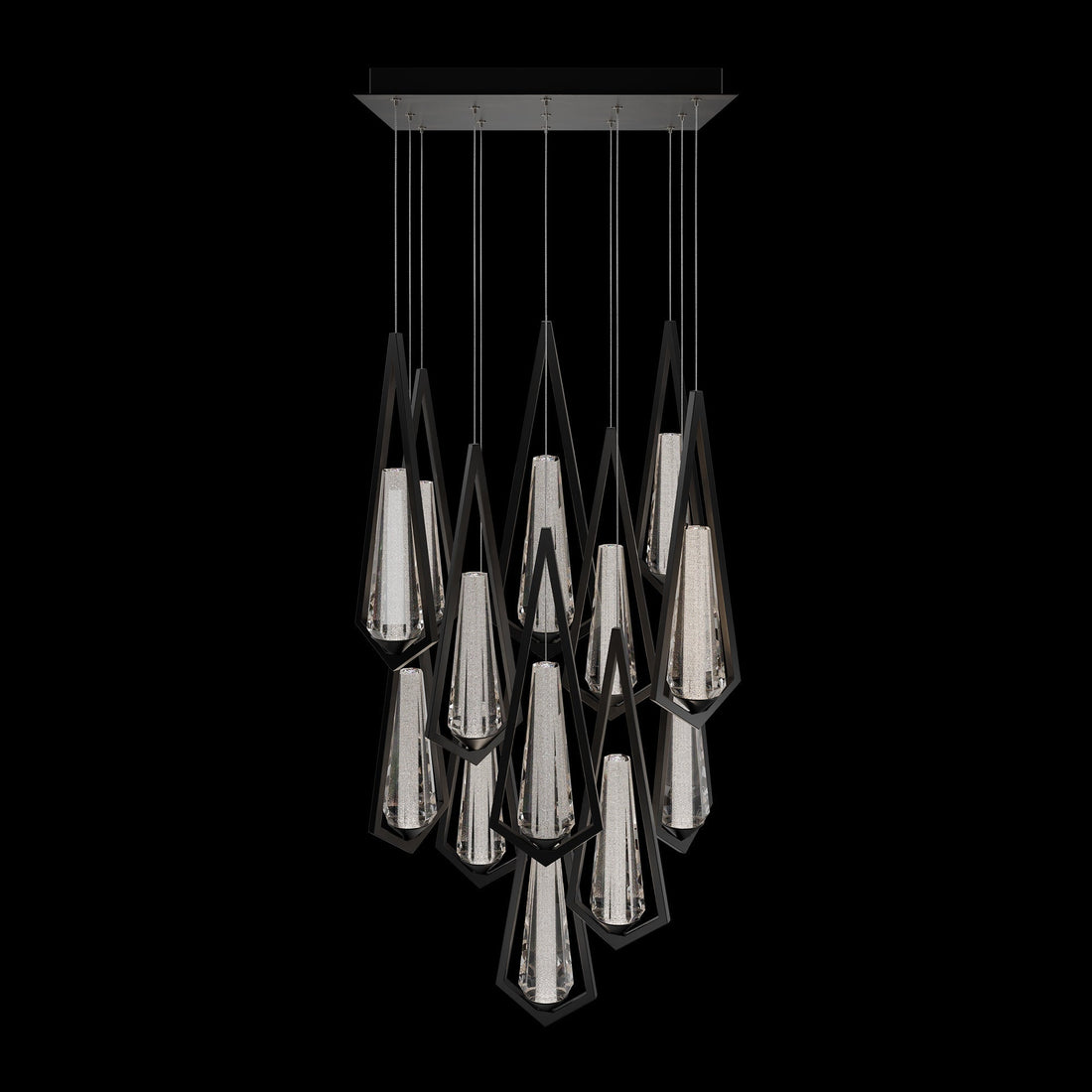 Devotion Linear Chandelier 13 Light - Camilalamps - CA - Devotion132