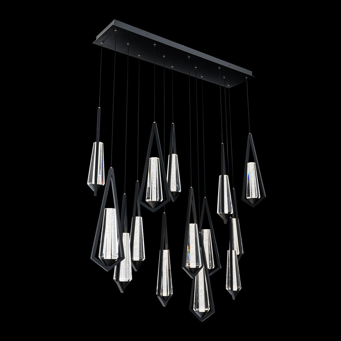 Devotion Linear Chandelier 14 Light - Camilalamps - CA - Devotion142