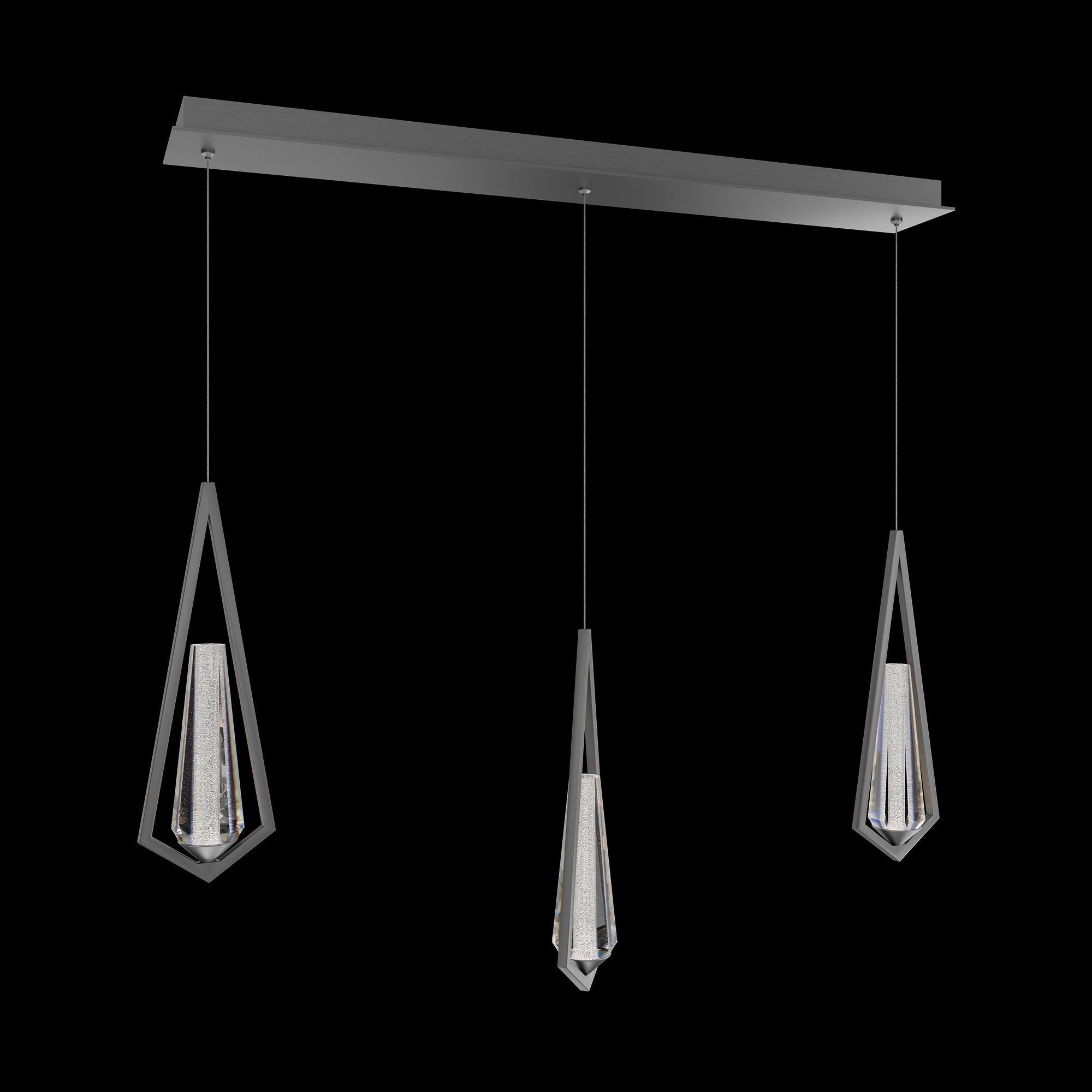 Devotion Linear Chandelier 3 Light - Camilalamps - CA - Devotion005