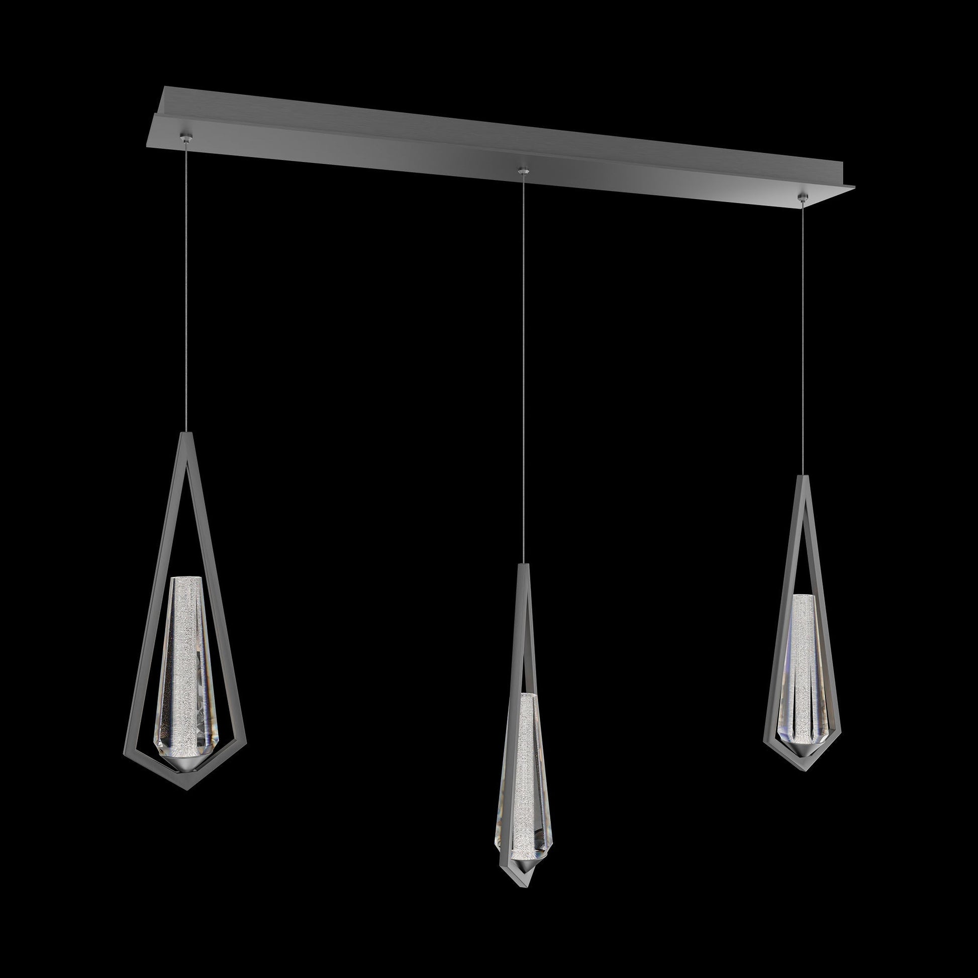 Devotion Linear Chandelier 3 Light - Camilalamps - CA - Devotion005