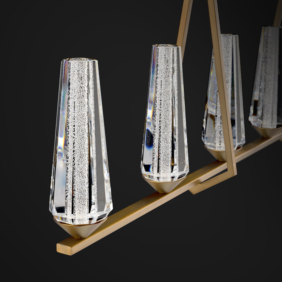 Devotion Linear Chandelier 6 Light - Camilalamps - CA - Devotion601