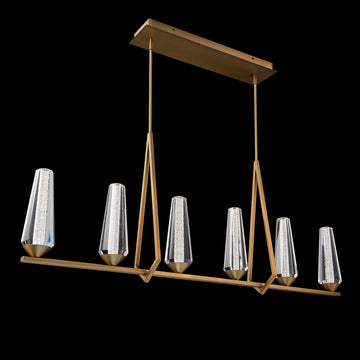 Devotion Linear Chandelier 6 Light - Camilalamps - CA - Devotion601