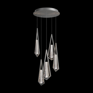Devotion Round Chandelier 5 Light - Camilalamps - CA - Devotion007