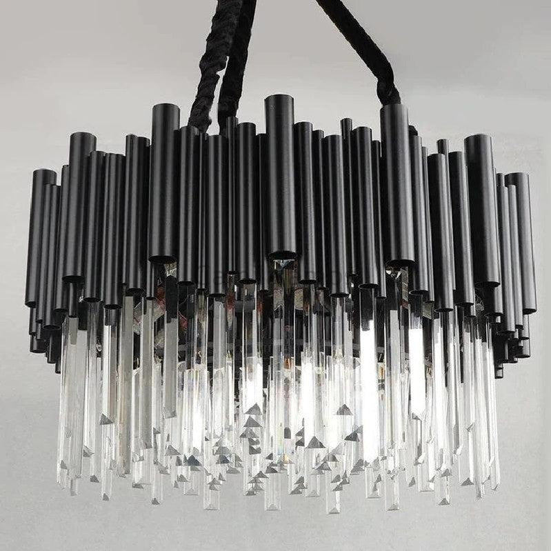 Dolores Classic Round Crystal Chandelier - Camilalamps - ILM0340