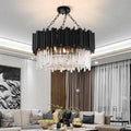 Dolores Classic Round Crystal Chandelier - Camilalamps - ILM0340