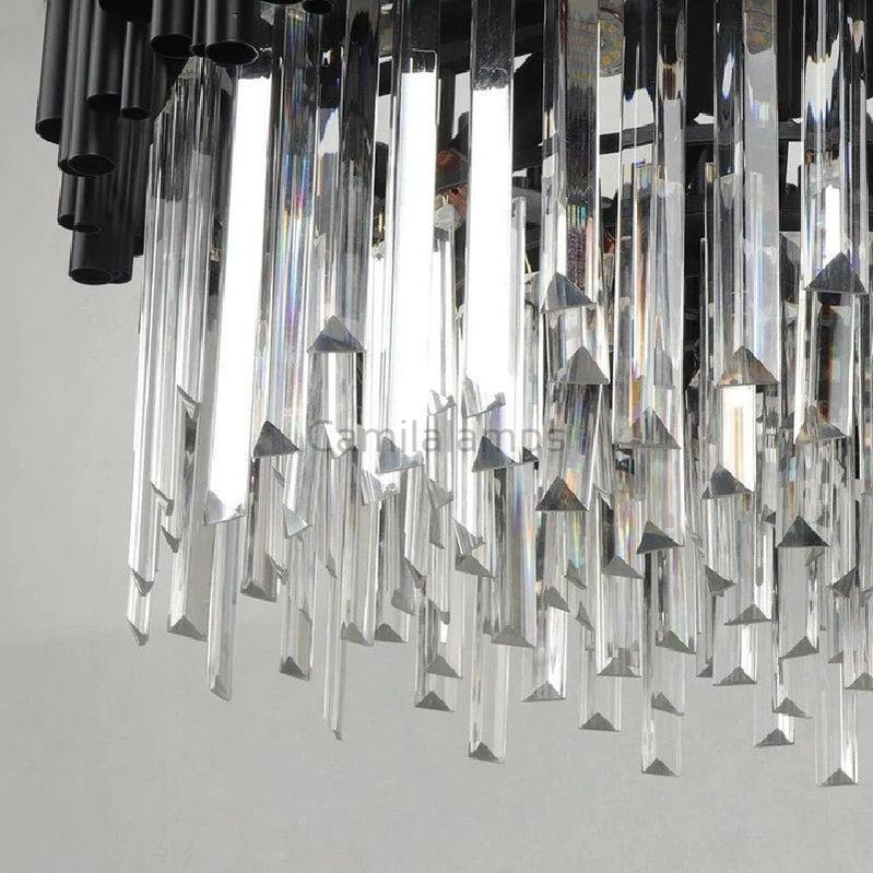 Dolores Classic Round Crystal Chandelier - Camilalamps - ILM0340