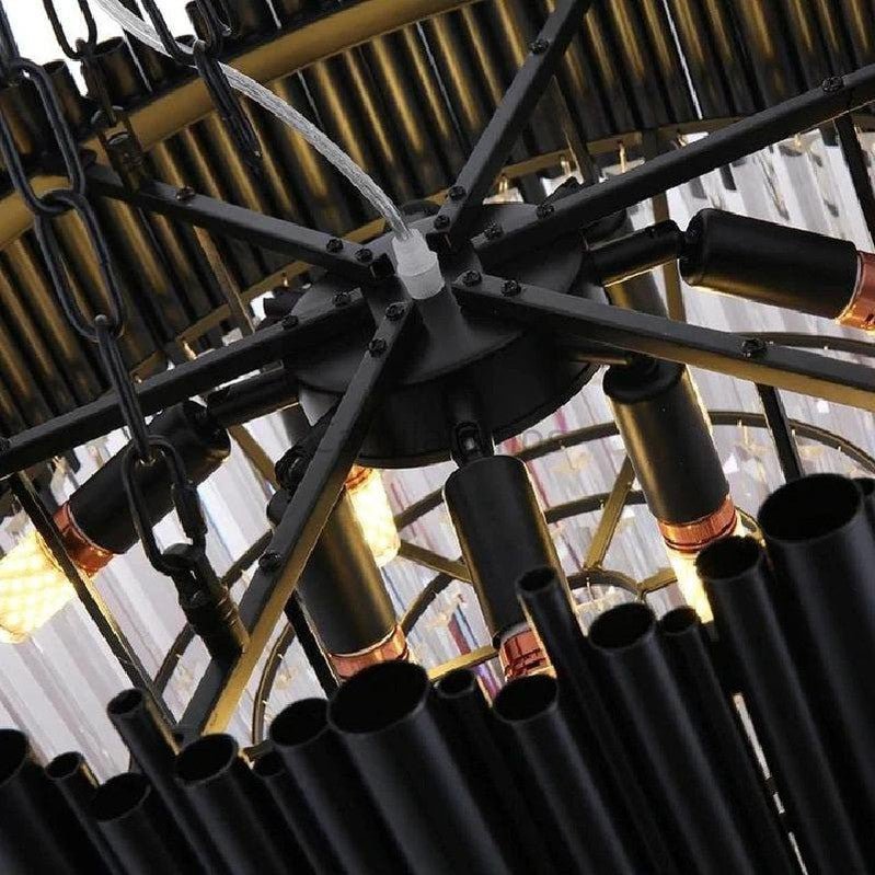 Dolores Classic Round Crystal Chandelier - Camilalamps - ILM0340