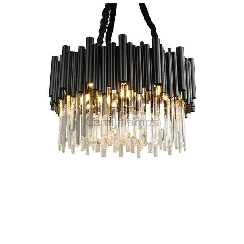 Dolores Classic Round Crystal Chandelier - Camilalamps - ILM0338