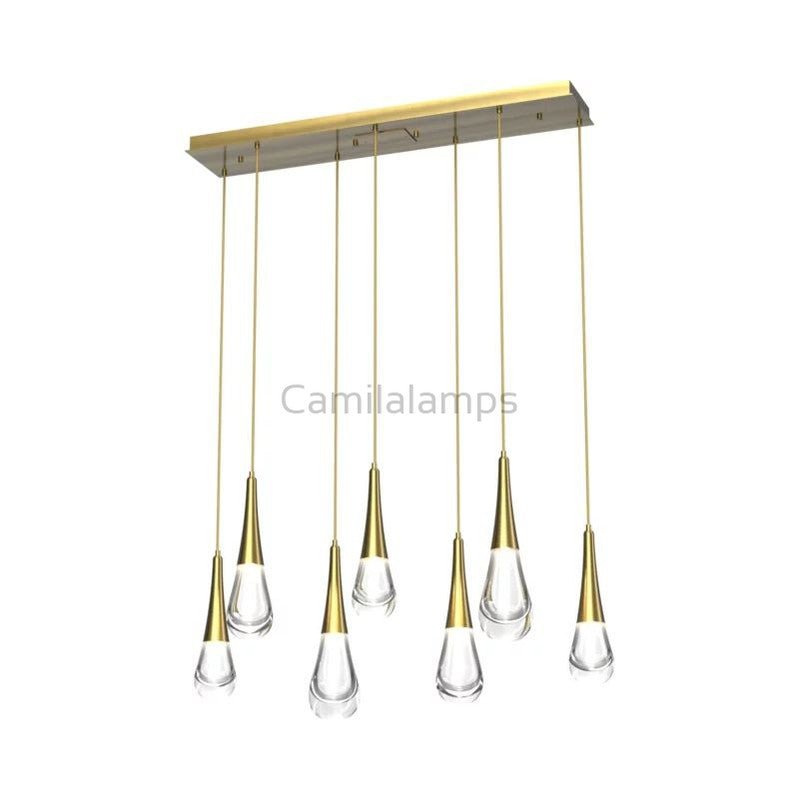 Dolores Linear Chandelier - Camilalamps - Ca-1LRLC-101